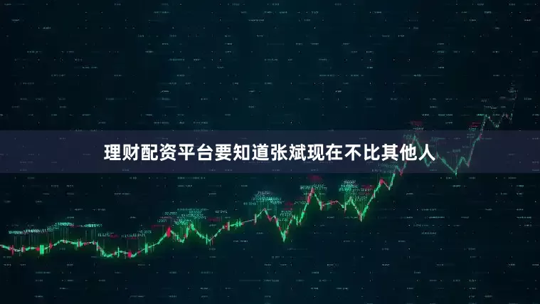 理财配资平台要知道张斌现在不比其他人