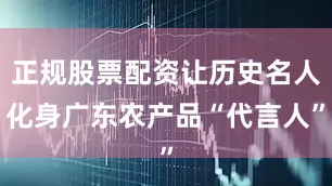 正规股票配资让历史名人化身广东农产品“代言人”